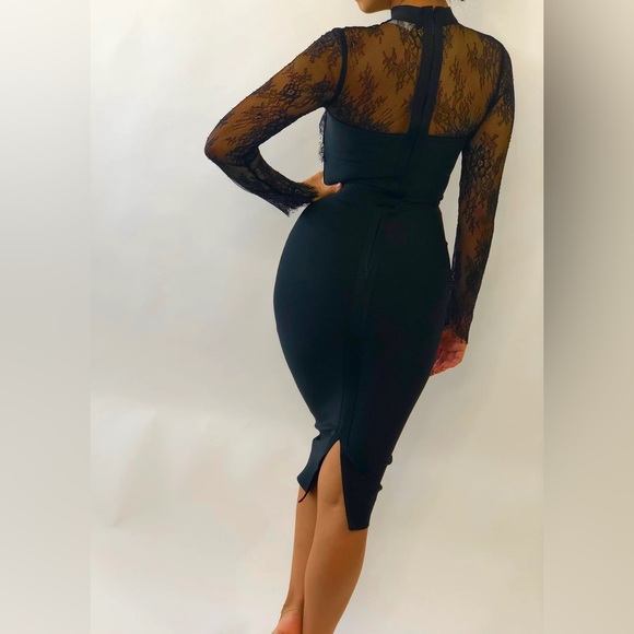 LBD bandage lace dress - Picture 2 of 3